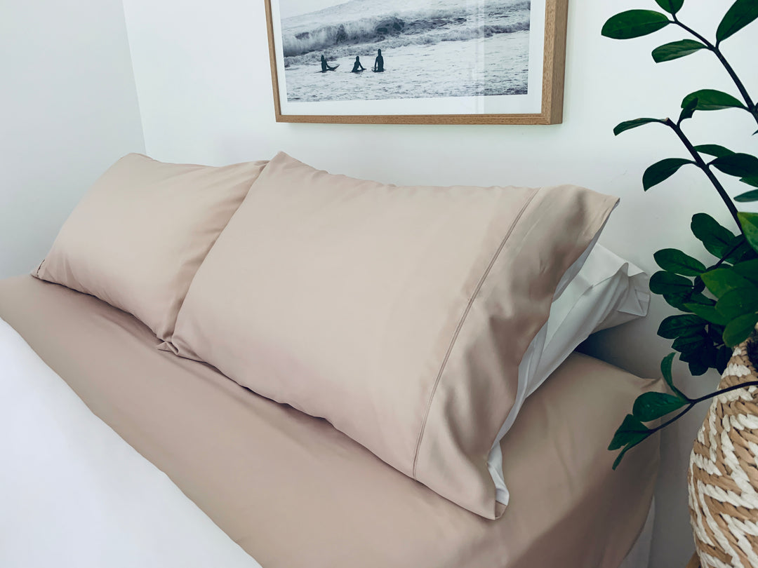 100% Organic Bamboo Pillow cases - standard size - pair of
