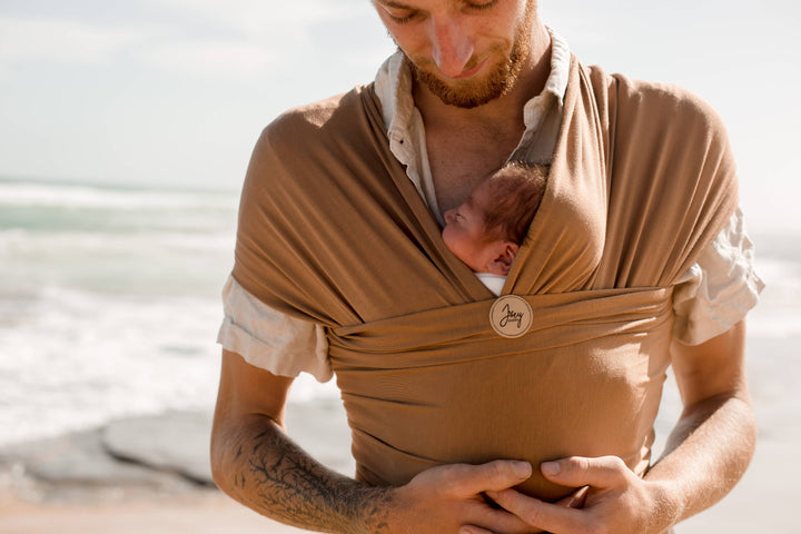 Baby Wrap Carrier - Camel