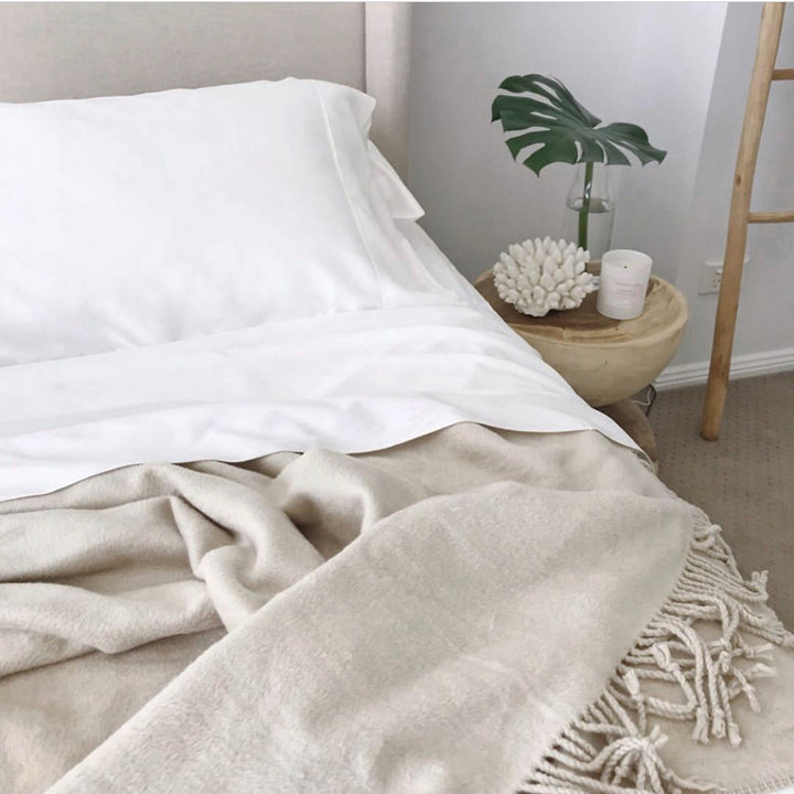 100% Organic Bamboo Pillow cases - standard size - pair of