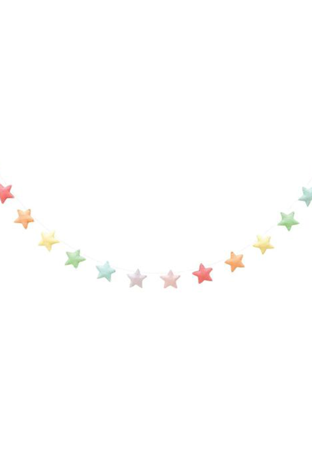 (Soft Rainbow) Star Garland - Party Decor  - Birthday