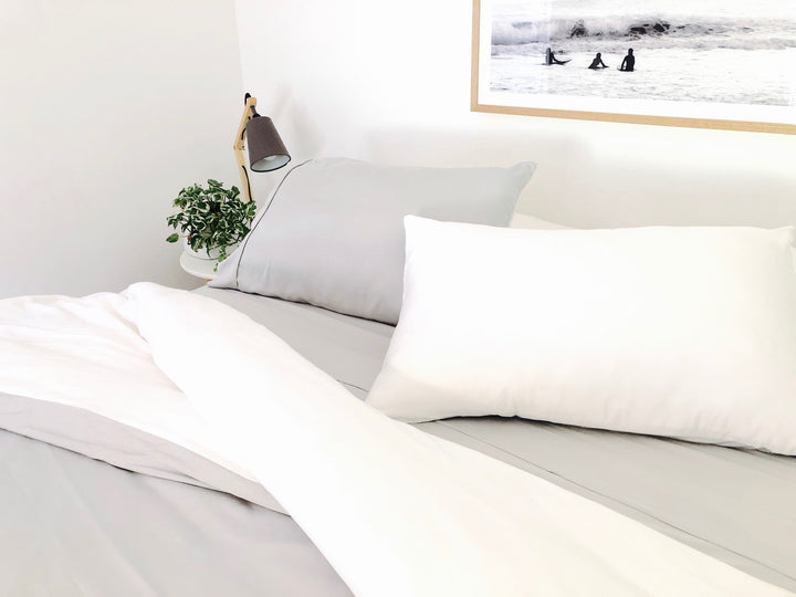 100% Organic Bamboo Pillow cases - standard size - pair of