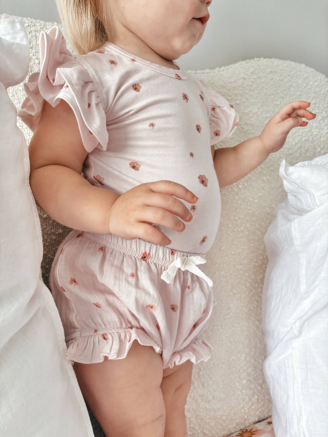 Organic Cotton Grace Bloomers - Blossom