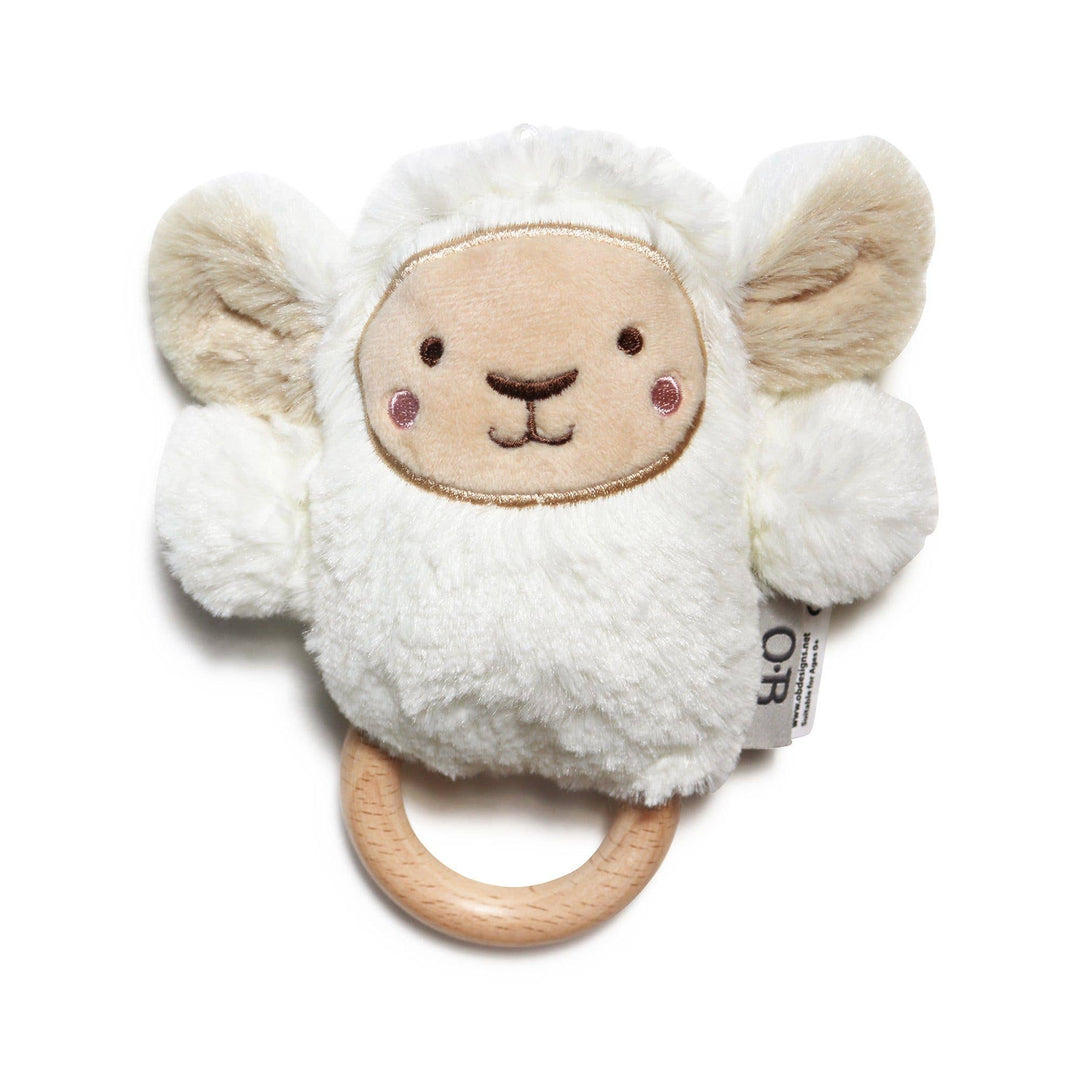 Lee Lamb Soft Rattle Toy 6.8"/17cm