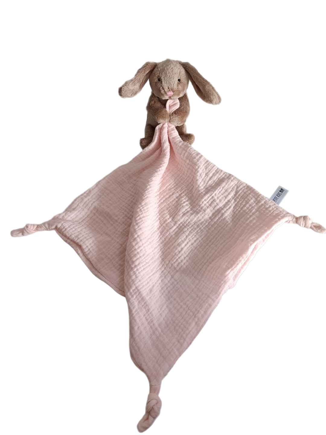 Petite Vous Bella the Bunny Baby Muslin Comforter