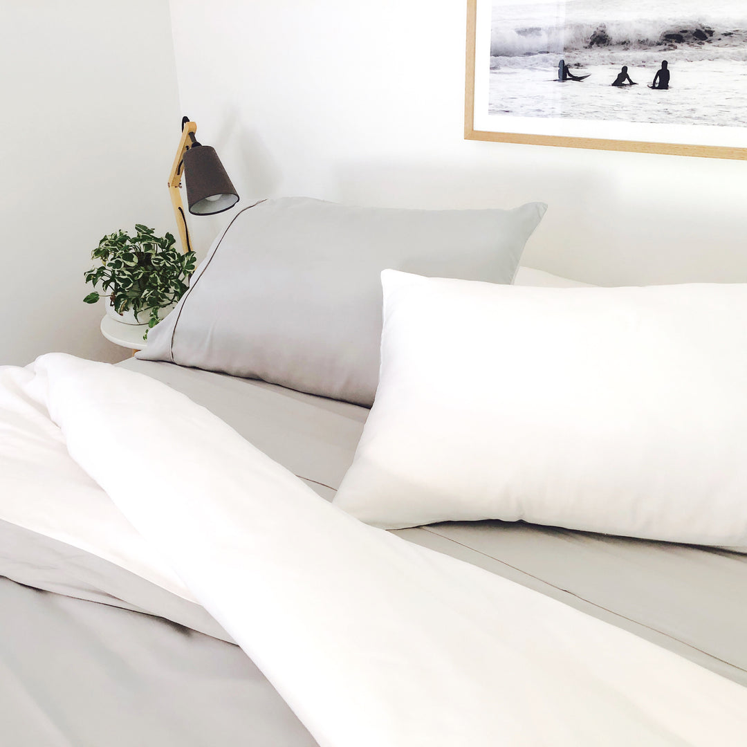 100% Organic Bamboo Queen Duvet/Doona Cover with pillow cases