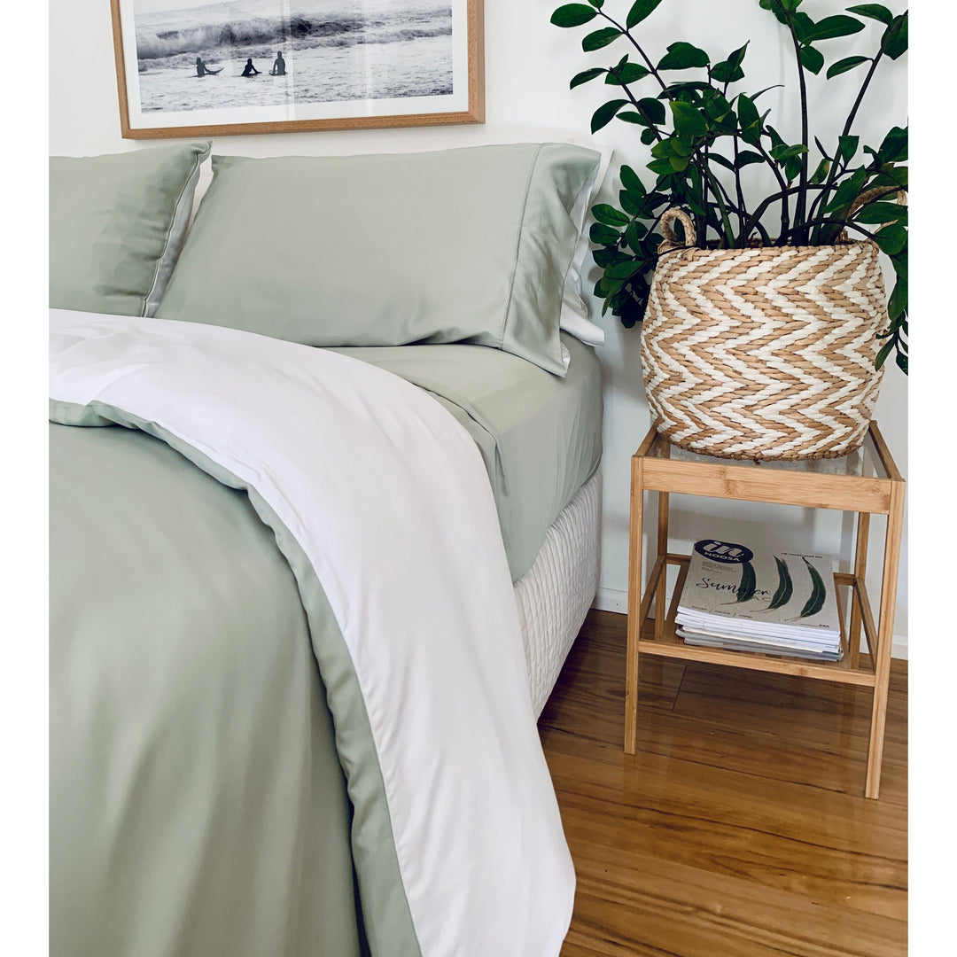 100% Organic Bamboo King Duvet/Doona Cover with pillow cases