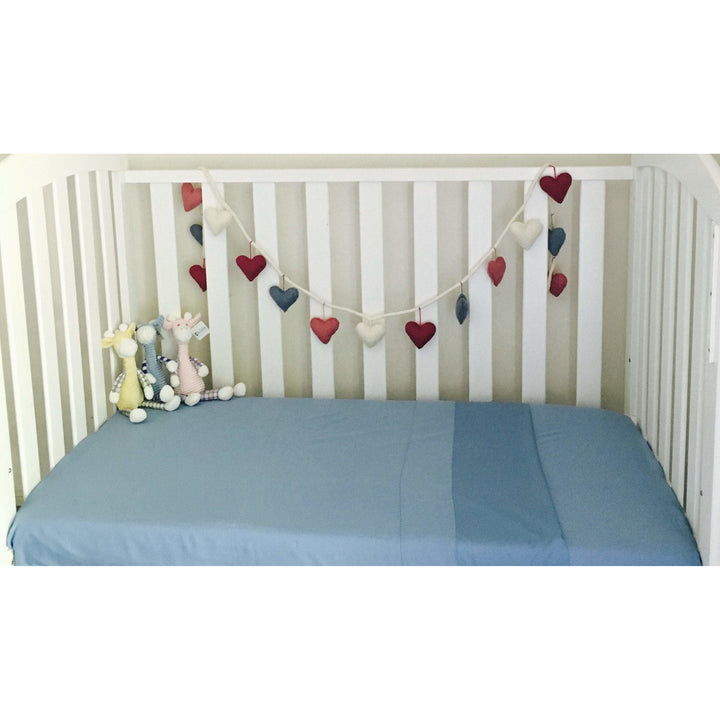 Cot Sheets - 100% Organic Bamboo  noosabedbodybaby