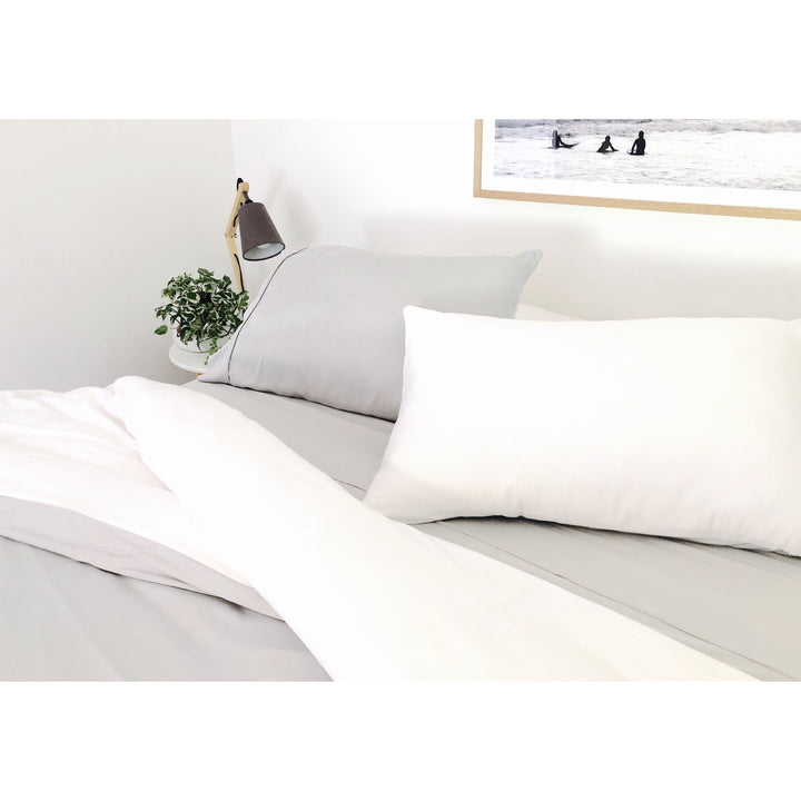 100% Organic Bamboo Duvet Cover with Fitted sheet Set