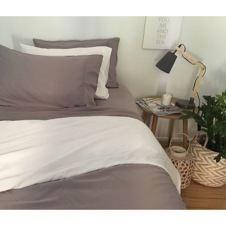 100% Organic Bamboo Queen Duvet/Doona Cover with pillow cases