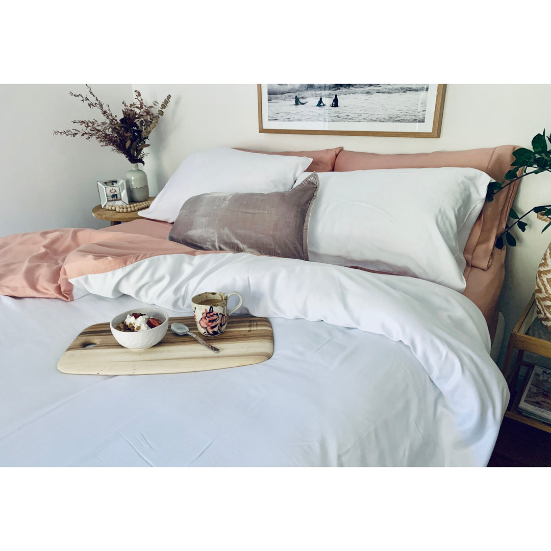 100% Organic Bamboo King Duvet/Doona Cover with pillow cases