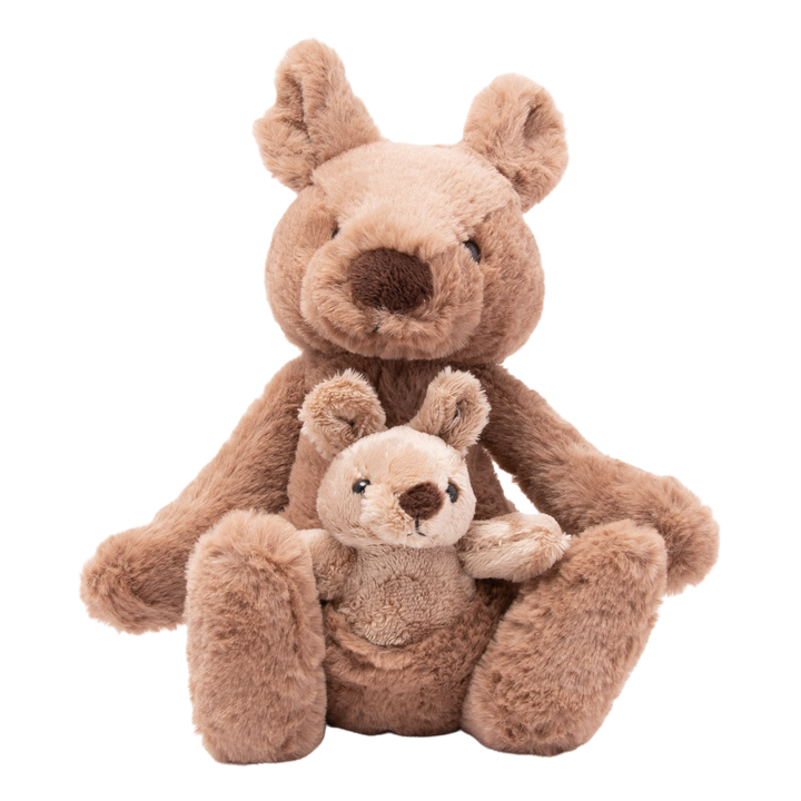 Petite Vous Koko the Kangaroo and Baby Jojo Soft Toy