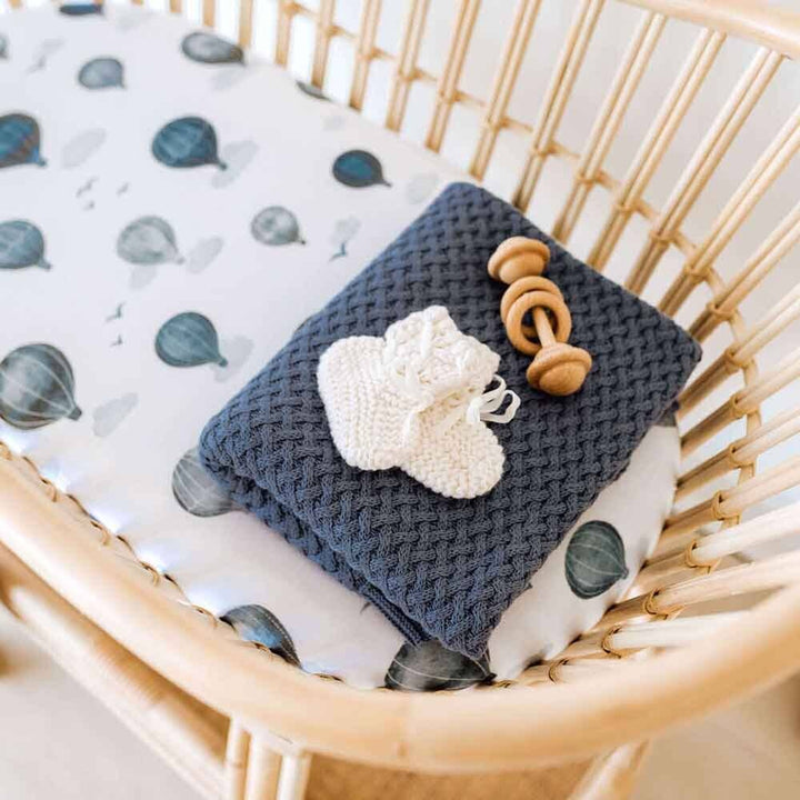 Cloud Chaser Bassinet Sheet / Change Pad Cover