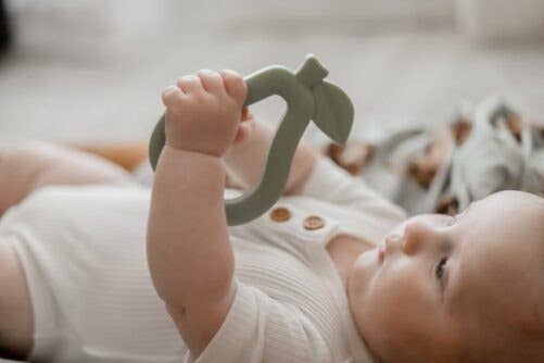 Silicone Pear Teether