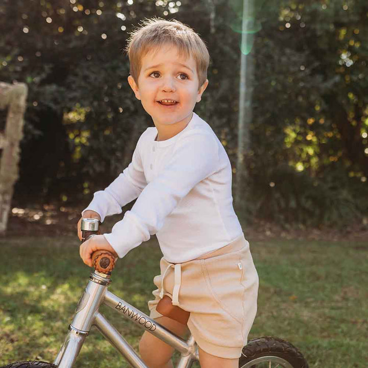 Milk Long Sleeve Organic Bodysuit