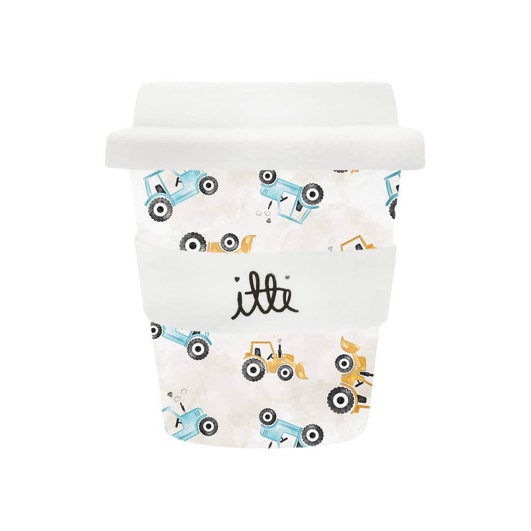 240ml Itti Bamboo Baby Cino Cup + 1 Straw - Dozer