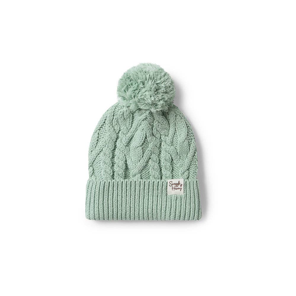 Sage Organic Baby Knit Beanie