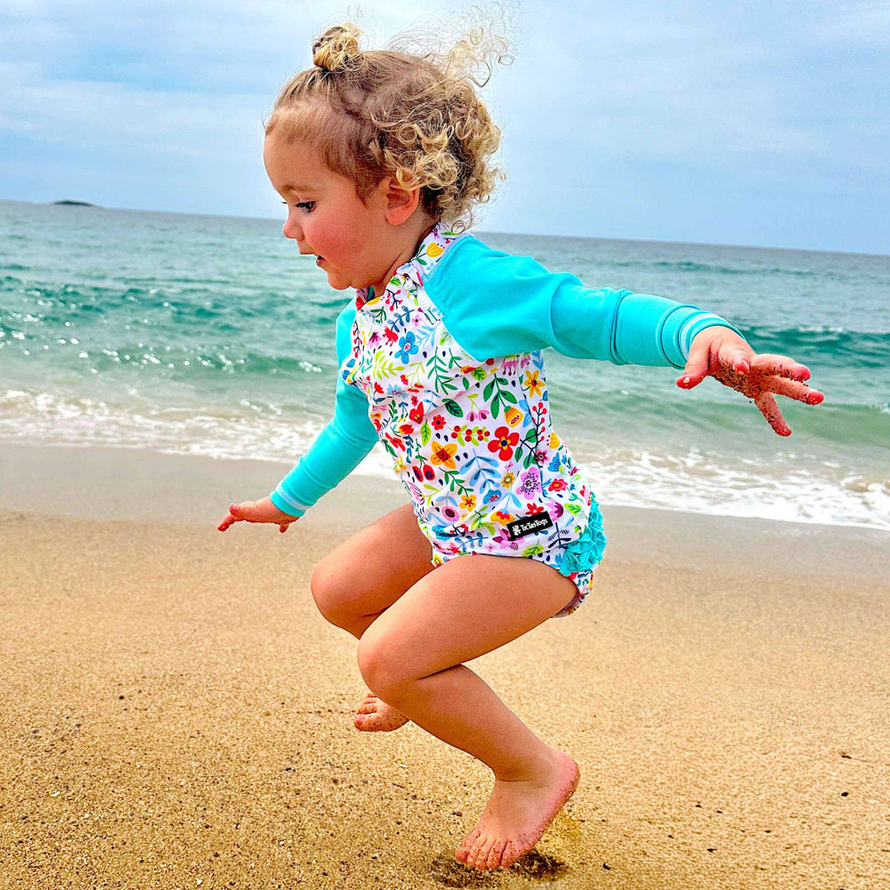 NEW! Ruffles ‘n’ rashie | Ditsy Daisy