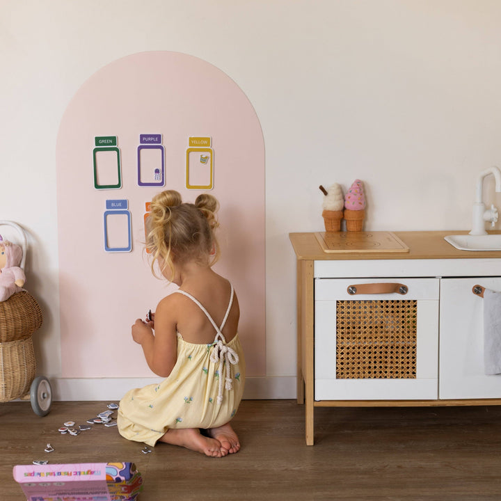 Magnetic Colour Sorting Jars | Montessori Sorting Jars