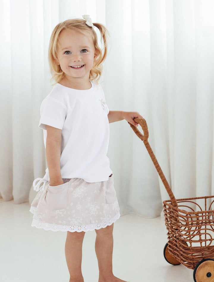 Eve Floral Lace Skirt