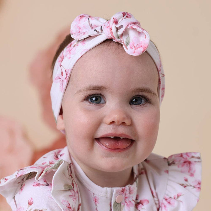 Cherry Blossom Organic Topknot