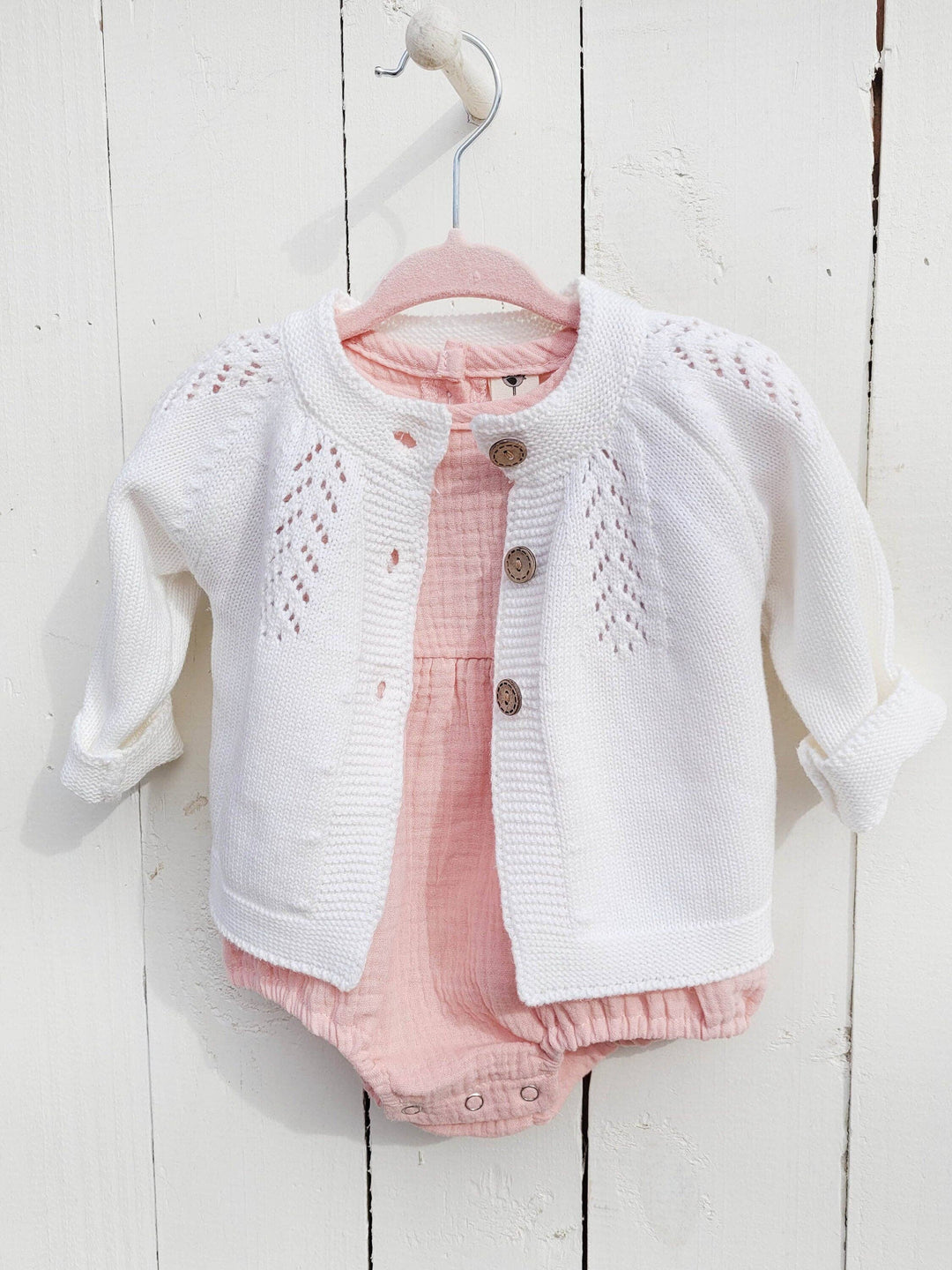Olesya Cotton Knit Cardigan