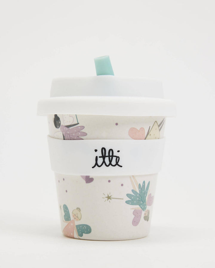 Itti Bamboo Baby Cino Cup + 2 Straws - Fairy Magic