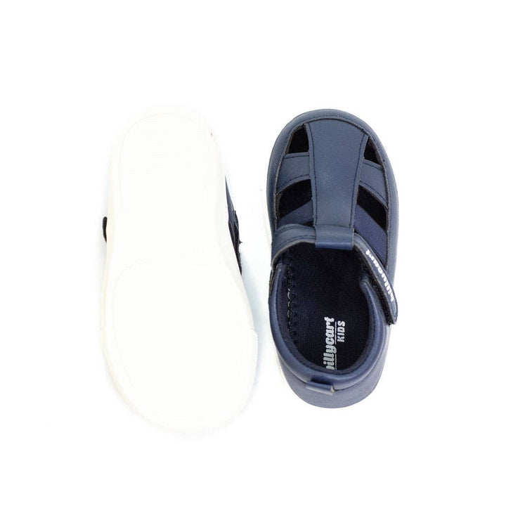 TARYN navy blue unisex toddler sandals