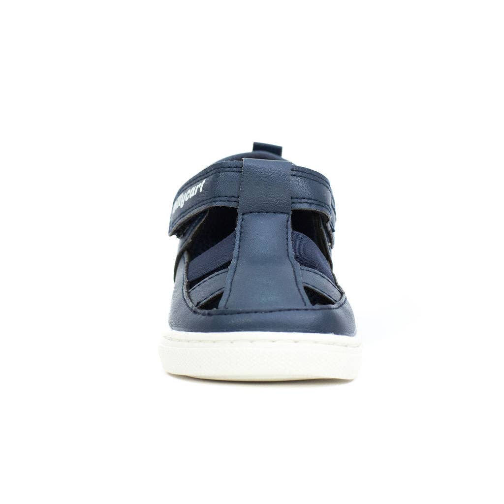 TARYN navy blue unisex toddler sandals