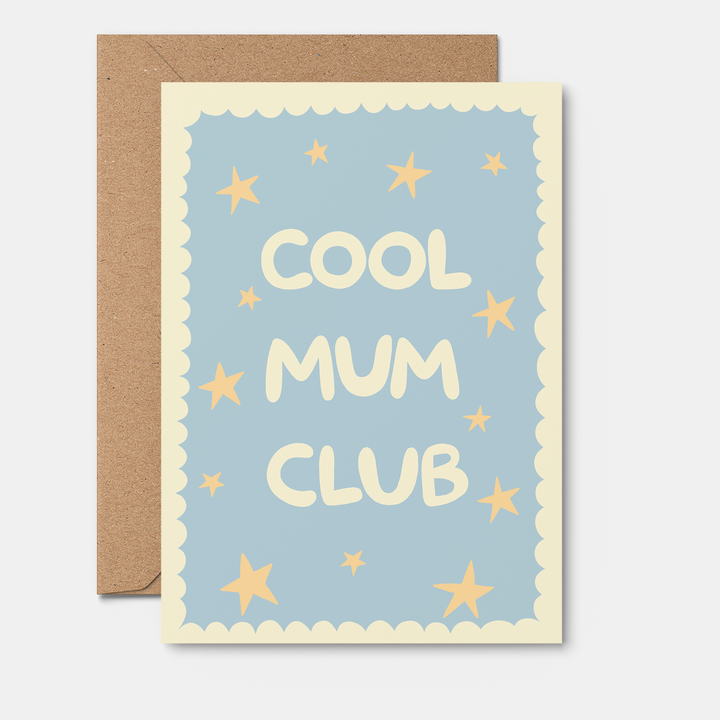 Cool Mum Club | Card for mum, birthday, new mother, baby