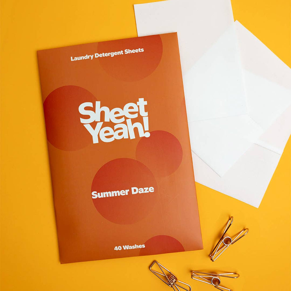 Sheet Yeah! Laundry Detergent Sheets Summer Daze