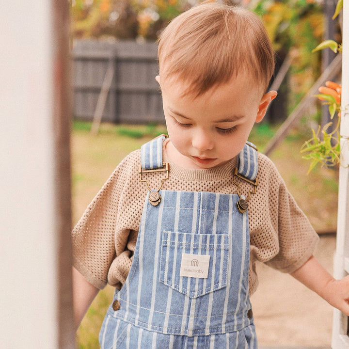 Woven Overall - Washed Denim