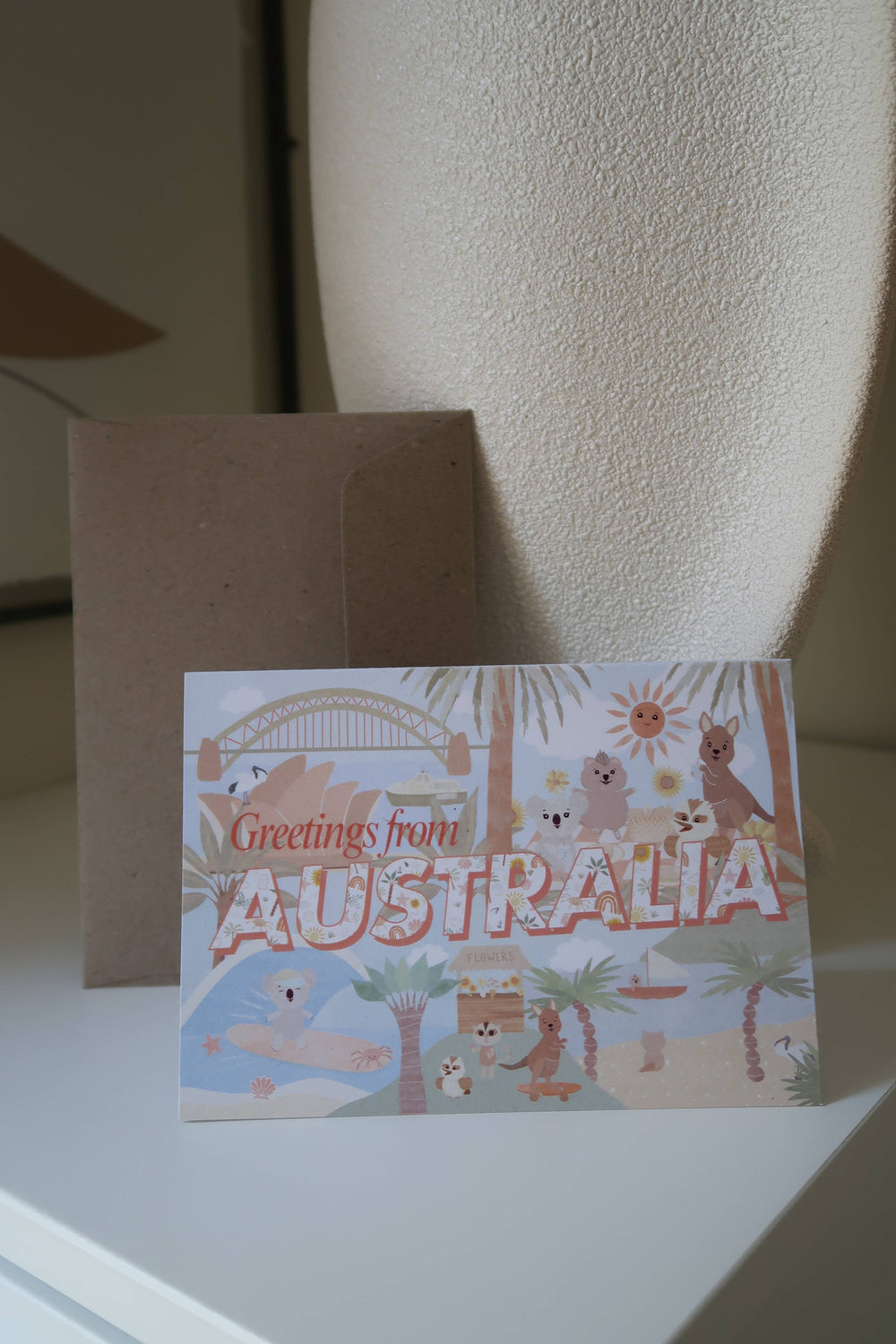 Greetings from Australia | Aussie icons GREETING CARD