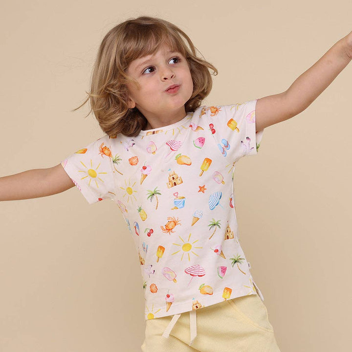 Beach Fun Organic T-Shirt