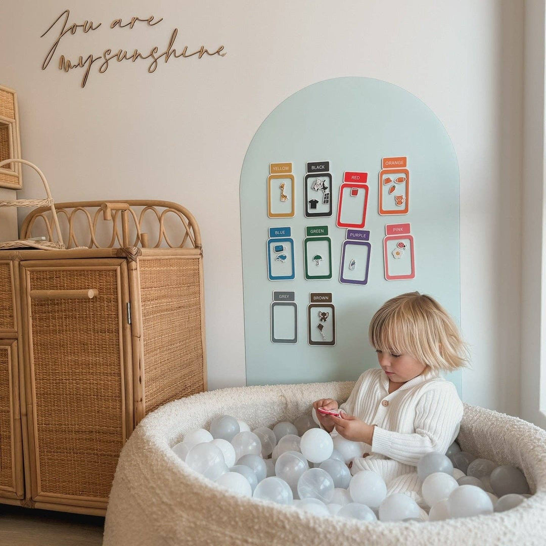 Magnetic Playwall™ | Renter-Friendly Magnetic Wall Decal