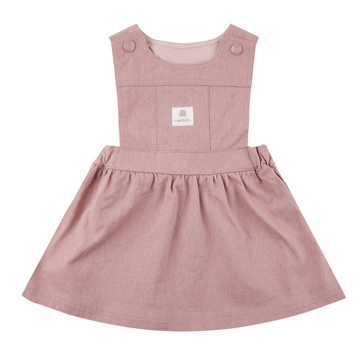 Denim Pinafore - Dusty Lilac