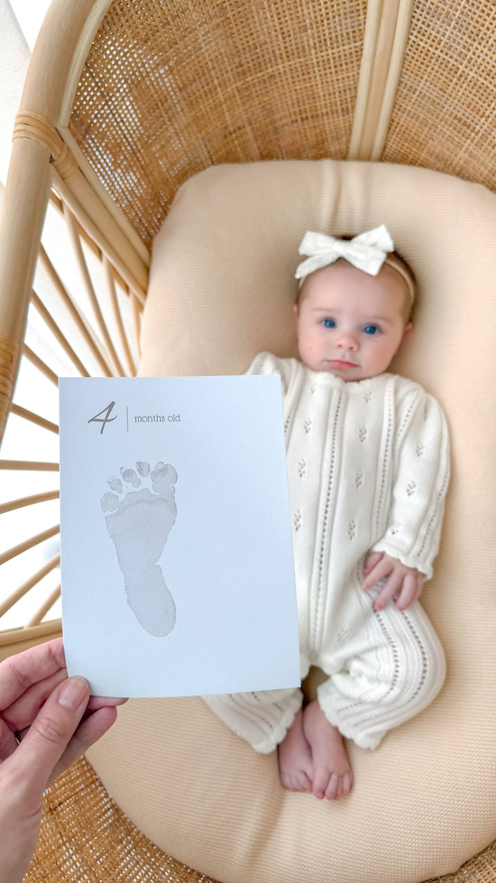 Inkless Print Milestone Cards