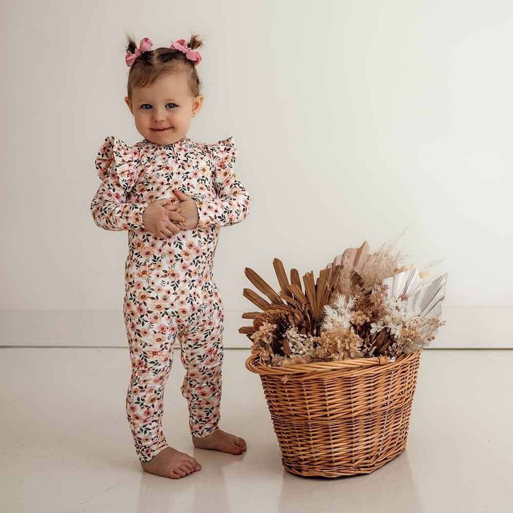 Spring Floral Organic Growsuit