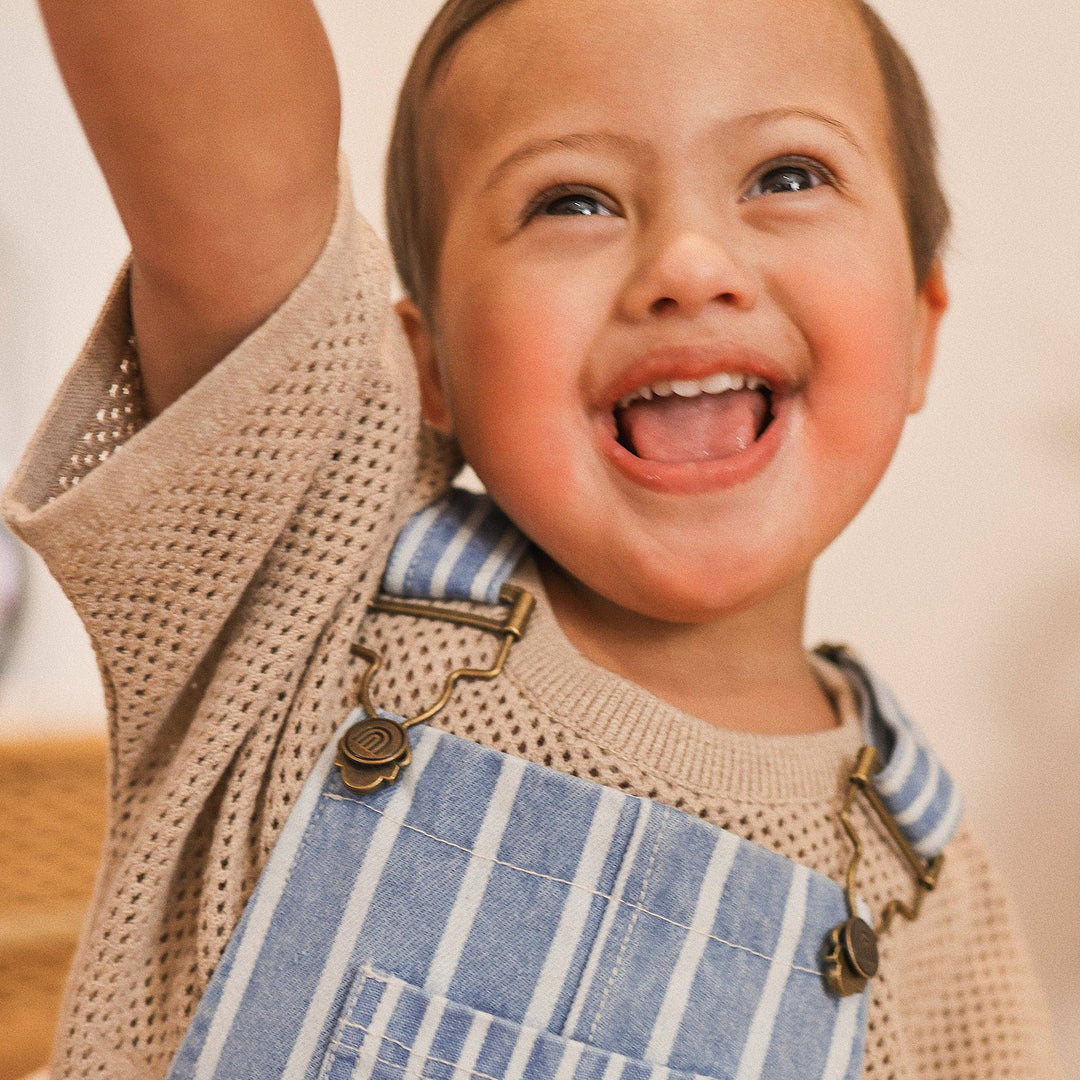 Woven Overall - Washed Denim