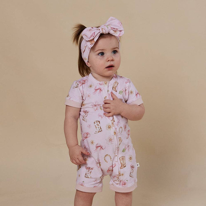 Boots & Bows Organic Snuggle Shortie