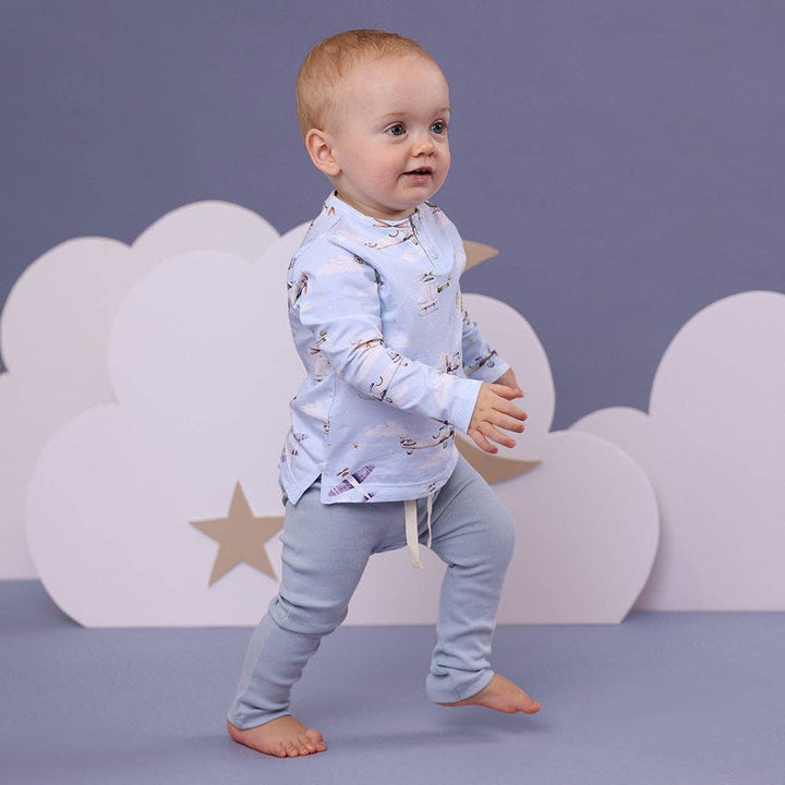 Baby Blue Organic Pants
