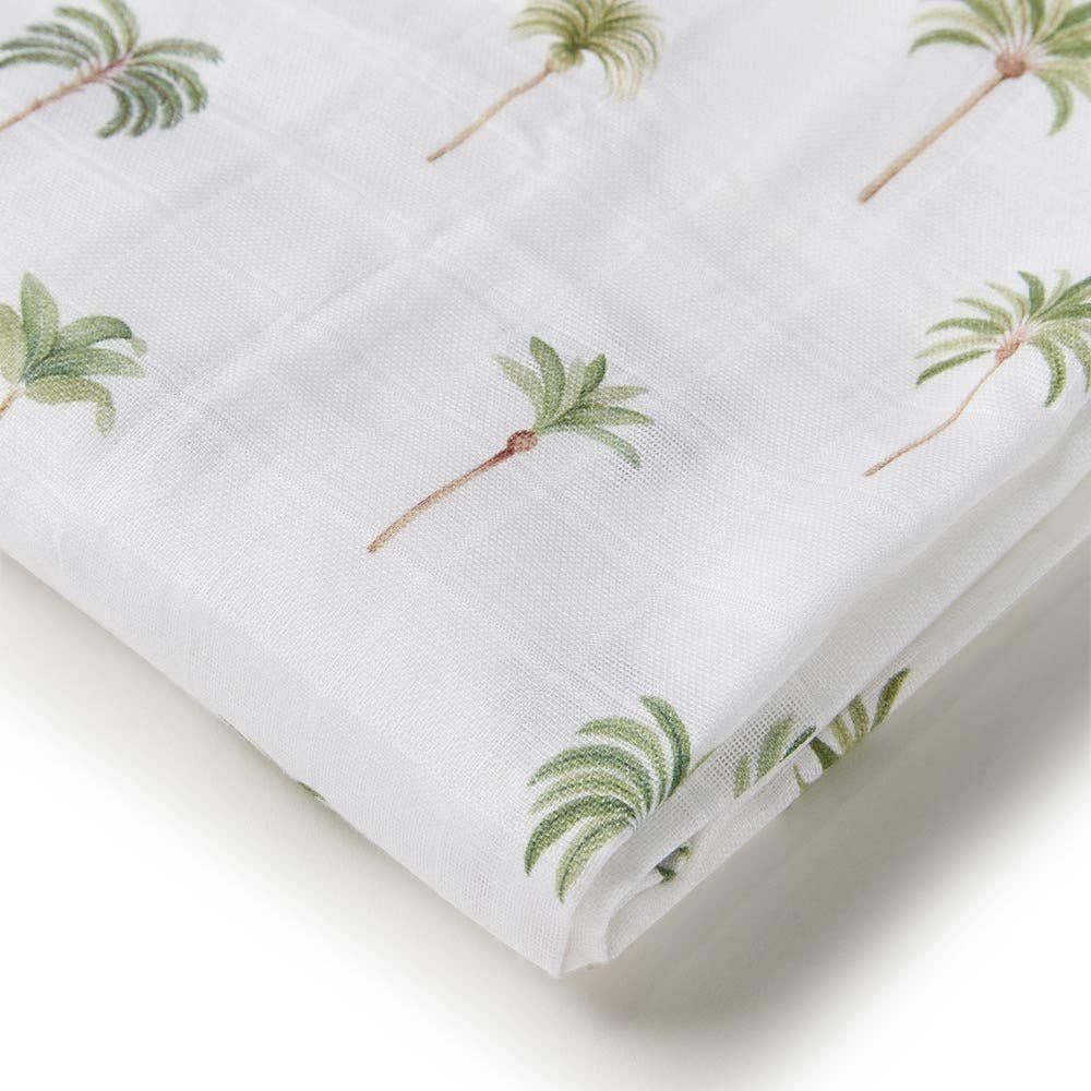 Green Palm Organic Muslin Wrap