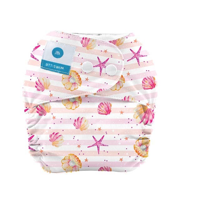 Bitti Reusable Swim Nappy - Seashells