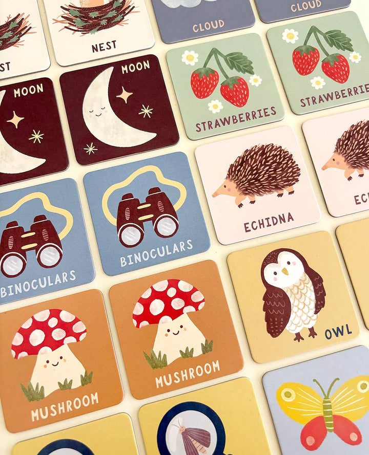 Forest Finds Memory & Matching Game - Kids Educational Gift
