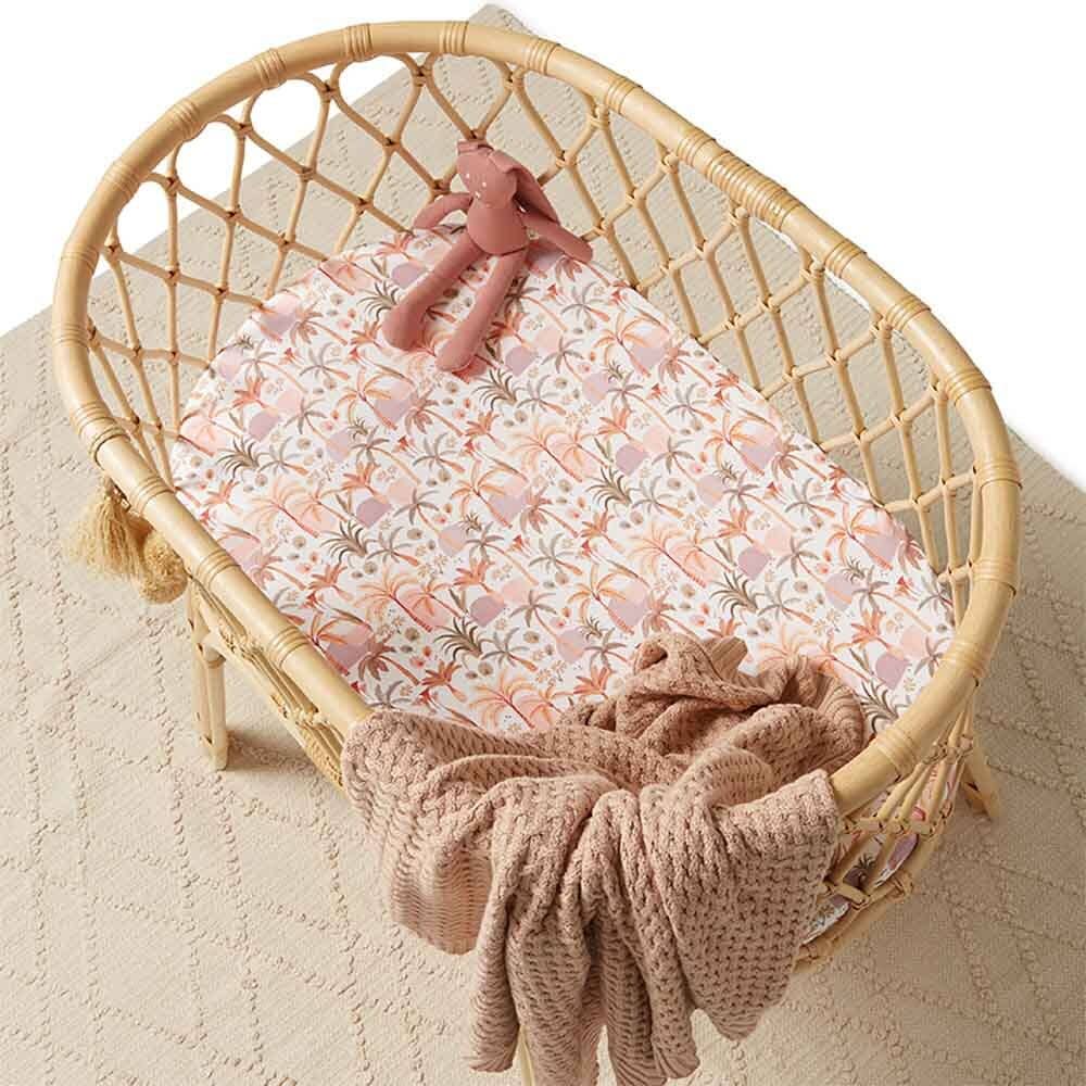 Palm Springs Bassinet Sheet / Change Pad Cover