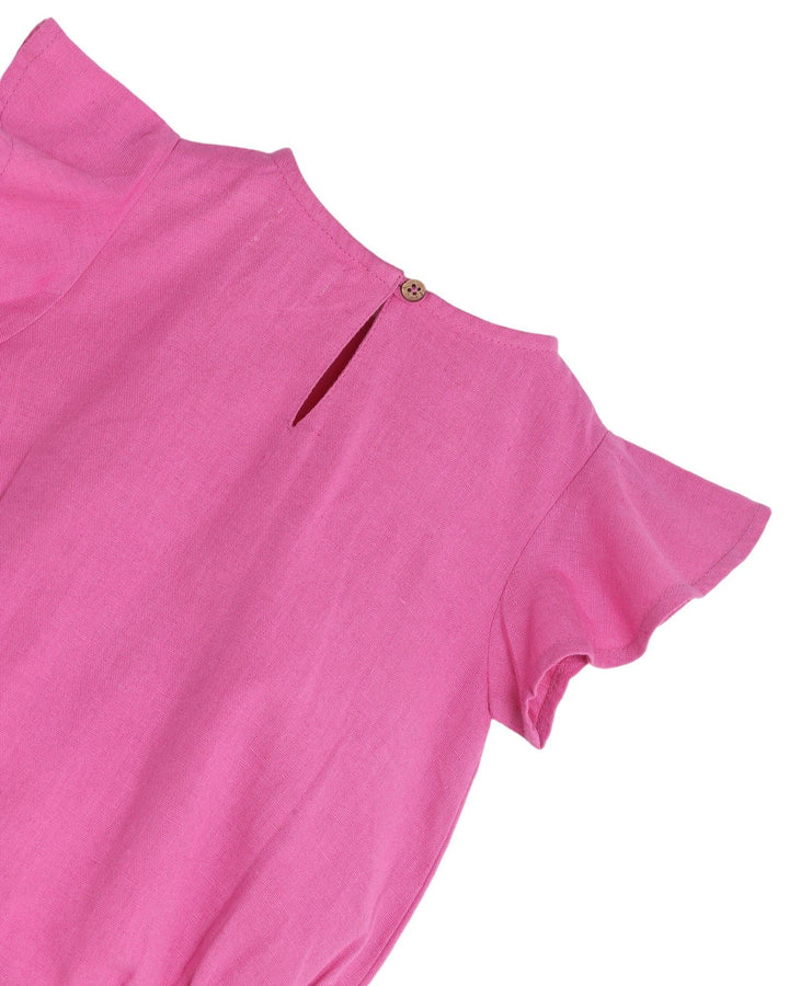 Finley Onesie Phlox Pink