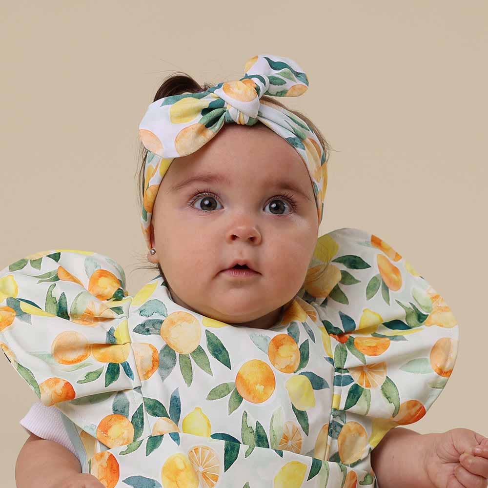 Citrus Squeeze Organic Topknot