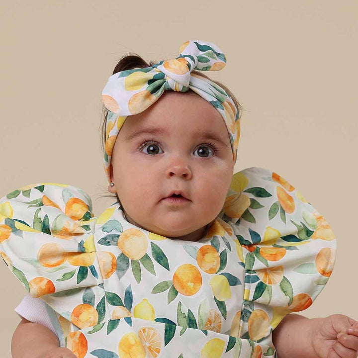 Citrus Squeeze Organic Topknot