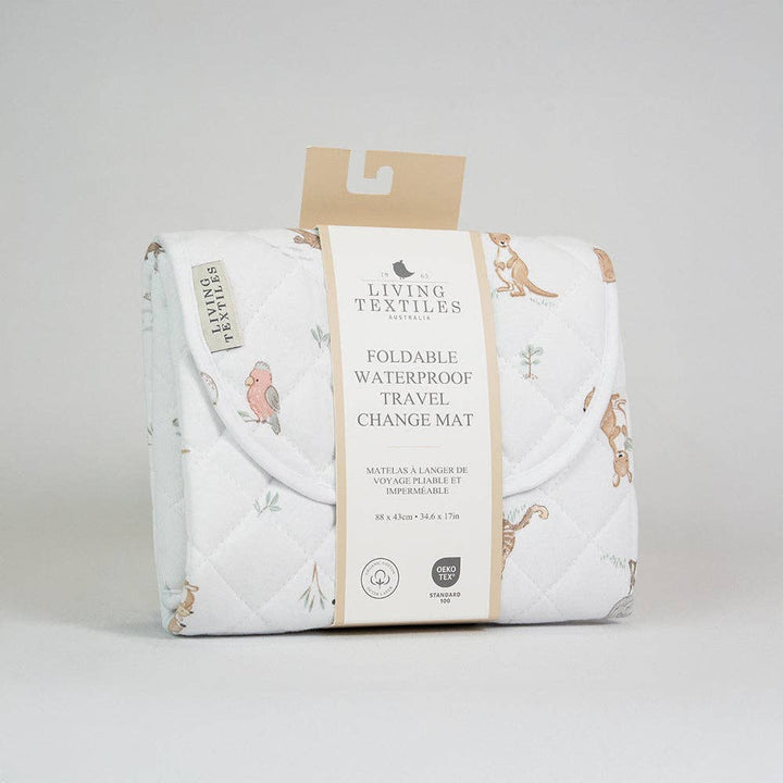 Waterproof Travel Change Mat - Australiana