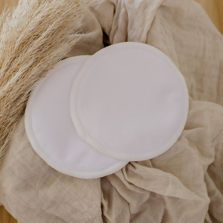 Washable Bamboo Nursing Pads (8pk)- Silk
