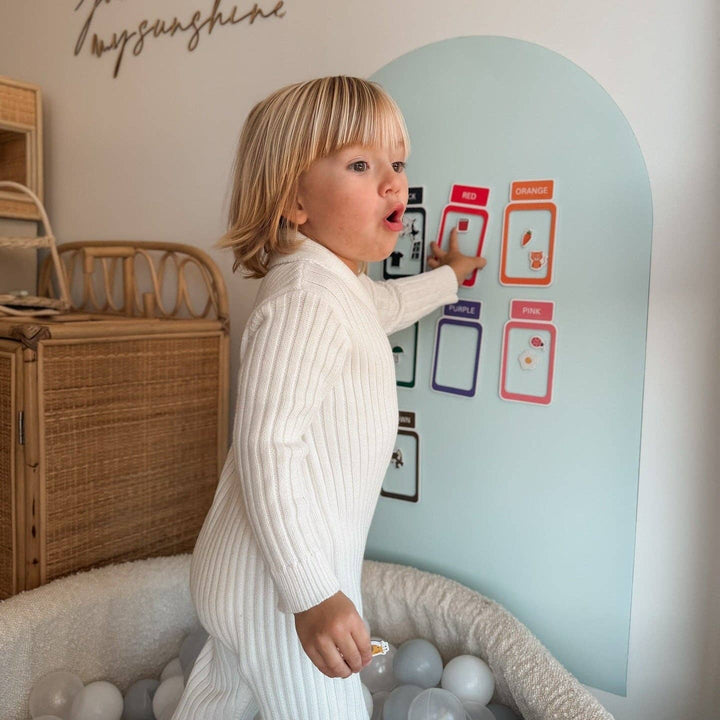 Magnetic Playwall™ | Renter-Friendly Magnetic Wall Decal